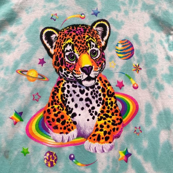 Lisa frank tie dye long sleeve tshirt size Small - Picture 2 of 4